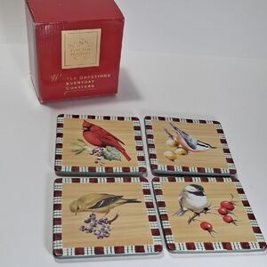Lenox "Winter Greetings" Everyday Coasters